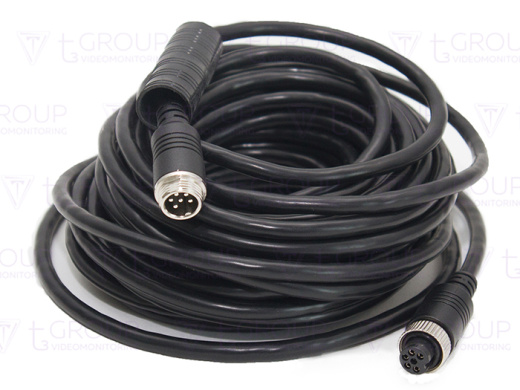Кабель 6pin(мама) — 6pin(папа) (витая пара) 10m