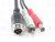 Кабель 4pin(мама) — 4pin(папа)+1audio+1power 5m
