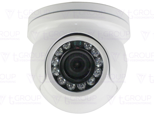 Купольная антивандальная HD видеокамера AltCam DDMF22IR