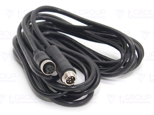 Кабель 6pin(мама) — 6pin(папа) (витая пара) 5m
