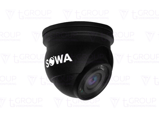 Сферическая антивандальная миниатюрная AHD видеокамера SOWA AHD 2 MP T221-27 / камера заднего вида AHD