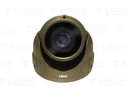 Курсовая миниатюрная AHD видеокамера SOWA AHD 2 MP T2X1-21N / камера заднего вида AHD