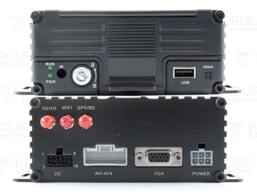 Основные разъемы CARVIS-MD-324HDD